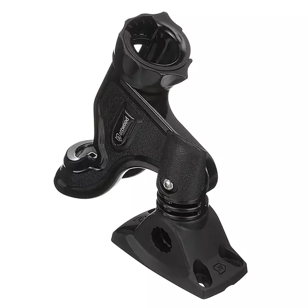Attwood 5010-4 Pro Series Rod Holder w/ Combo Mount - Black