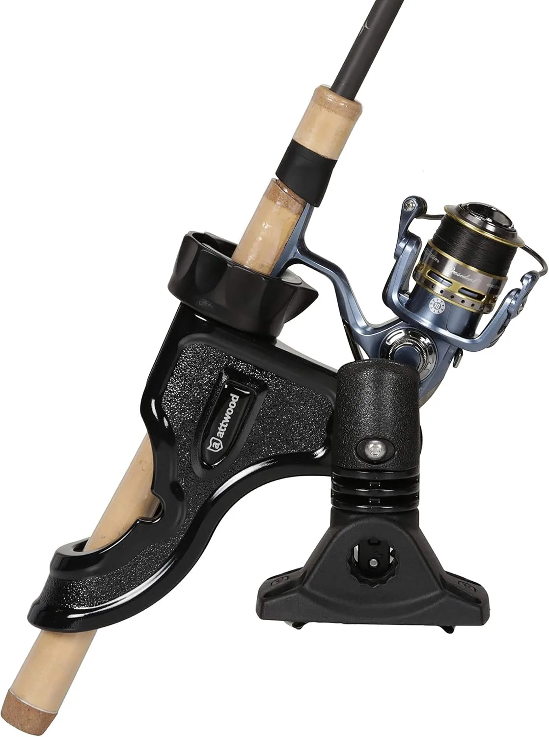 Attwood 5010-4 Pro Series Rod Holder w/ Combo Mount - Black
