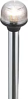 Attwood 5350-PA20-7 All-Round Incandescent Fold Down Navigation Light, Horizontal Mount, Black Base, 20-Inch