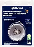 Attwood 5580A7 Waketower All-Round Marine Boat LED Navigation Light, Silver, One Size (5580-A7)
