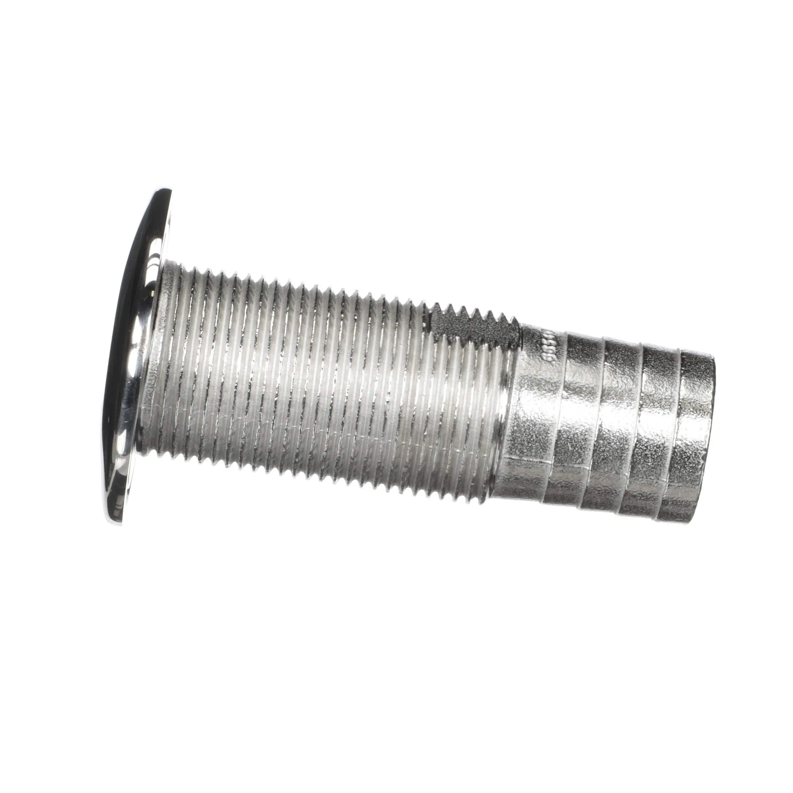 ATTWOOD Stainless Steel Straight Barbed Thru-Hull (Standard Thread)