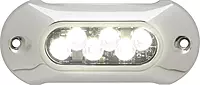 Attwood 65UW06W-7 Lightarmor Ultra-Bright 6-LED 1,350 Lumen Underwater Light, Intense White