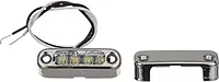 Attwood 6350W7 LED Micro Lights, Stainless Steel Bezel, Vertical Mount, White Light, .66-Watt Draw at 12 Volts DC