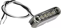 Attwood 6350W7 LED Micro Lights, Stainless Steel Bezel, Vertical Mount, White Light, .66-Watt Draw at 12 Volts DC