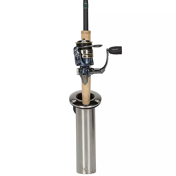 Attwood 66364-7 Stainless Steel Flush Mount 0 Degree Rod Holder (2-Inch)