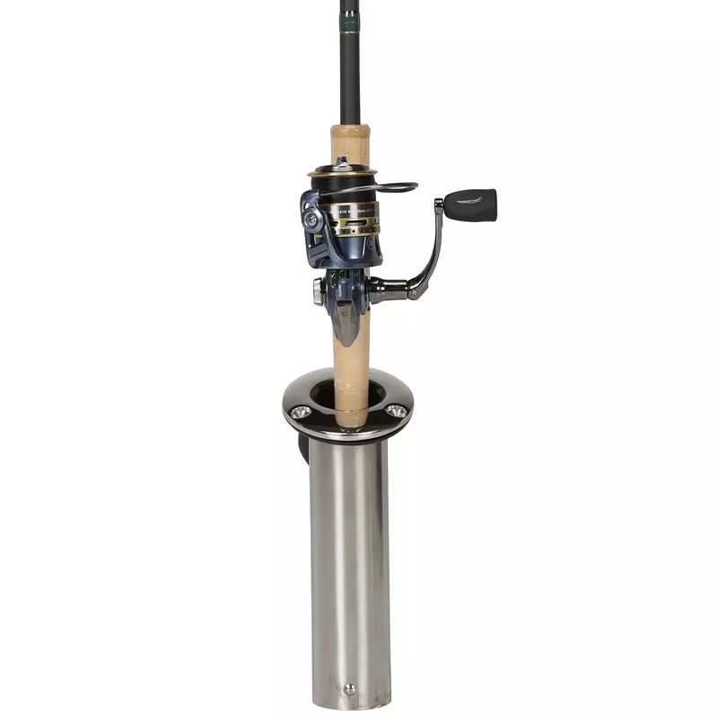 Attwood 66364-7 Stainless Steel Flush Mount 0 Degree Rod Holder (2-Inch)