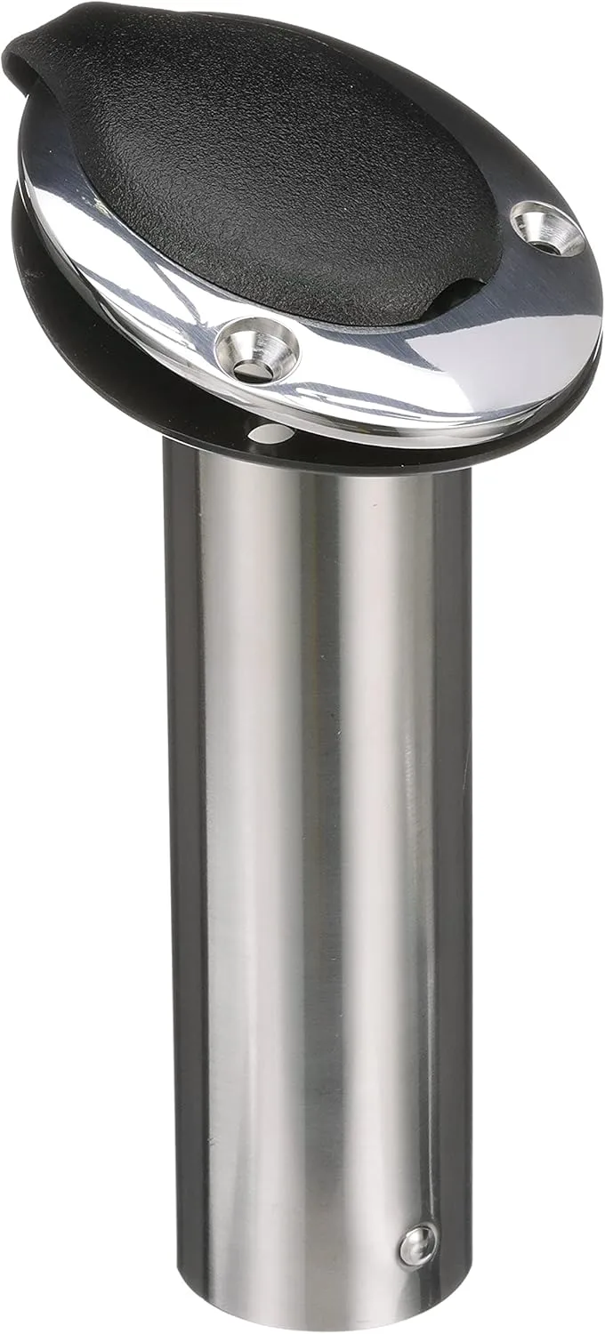 Attwood 66364-7 Stainless Steel Flush Mount 0 Degree Rod Holder (2-Inch)