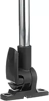 Attwood 7201-P-7 Incandescent Fold Down Anchor/Masthead Navigation Light, Black Base, 12-Inch One Size