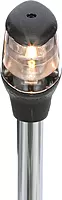 Attwood 7201-P-7 Incandescent Fold Down Anchor/Masthead Navigation Light, Black Base, 12-Inch One Size