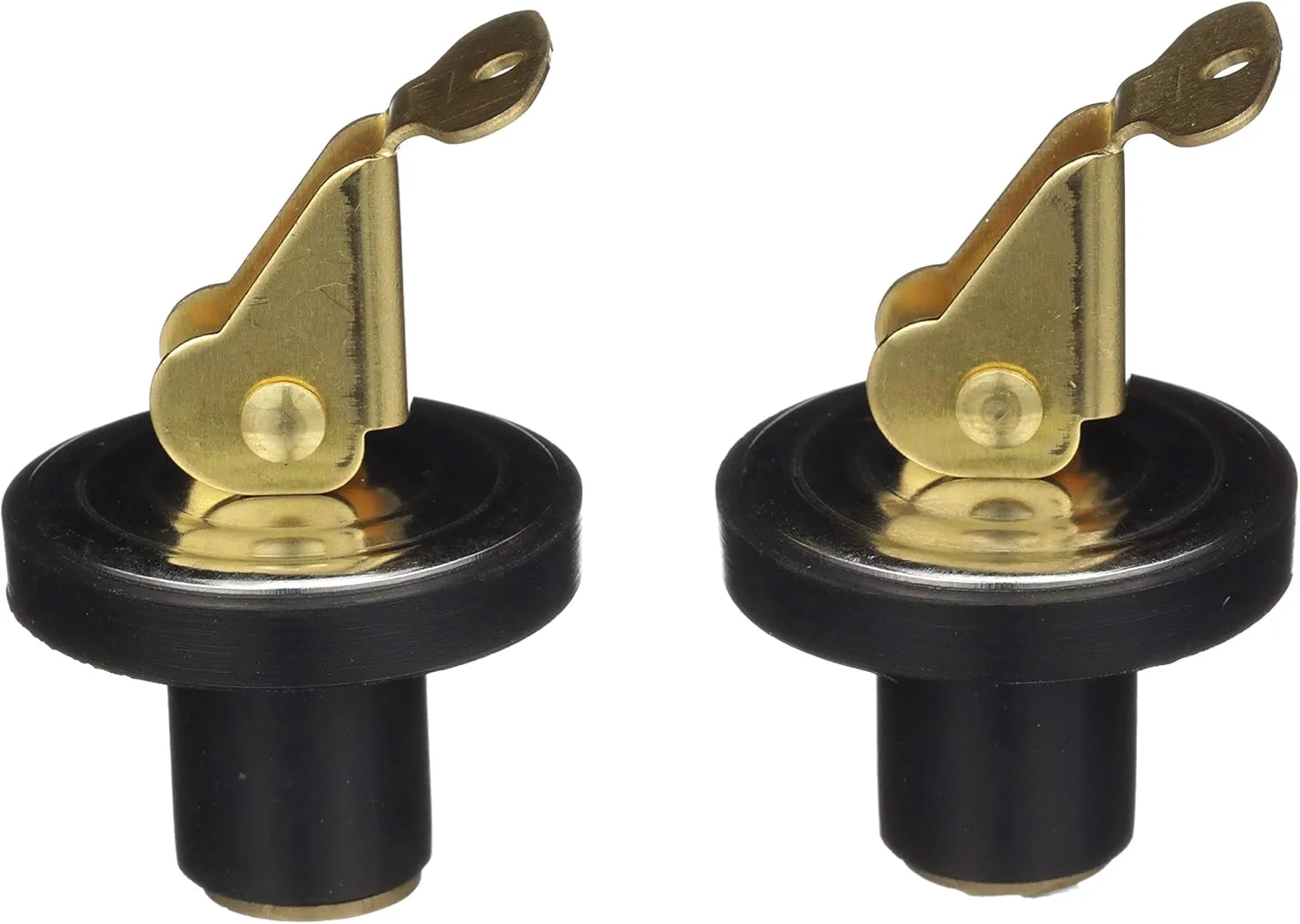 Attwood 7534A3 Brass Livewell/Bailer Drain Plug