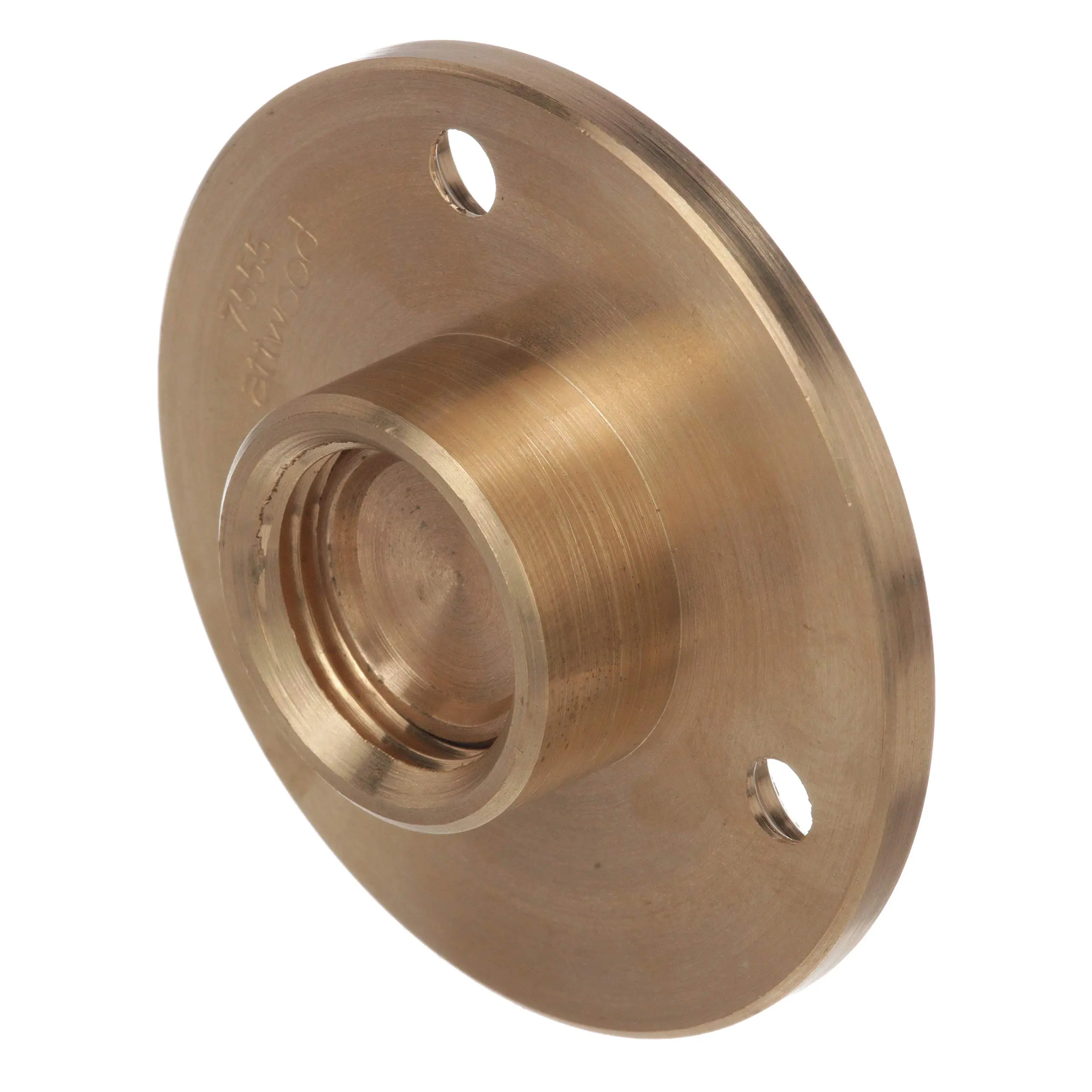 Attwood 7555-3 Bronze Garboard Drain Plug, for Bilge Drainage, Removable Nut, 3/8-Inch Neck Depth, ½-Inch NOT Drain