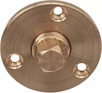 Attwood 7555-3 Bronze Garboard Drain Plug, for Bilge Drainage, Removable Nut, 3/8-Inch Neck Depth, ½-Inch NOT Drain