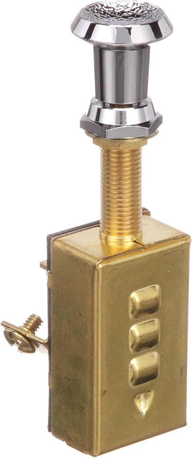 Attwood Marine - 7594-3 Three-Position Off/On/On Push/Pull Switch