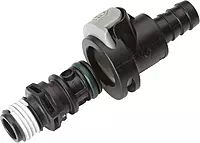 Attwood Universal Sprayless Connector - Male & Female