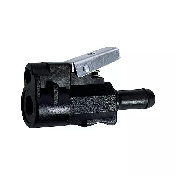Attwood (8890LP6) Mercury Fuel Tank Quick-Connect Hose Fitting (3/8" Barb)