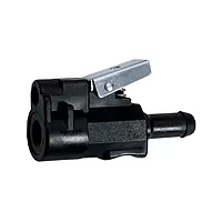 Attwood (8890LP6) Mercury Fuel Tank Quick-Connect Hose Fitting (3/8" Barb)