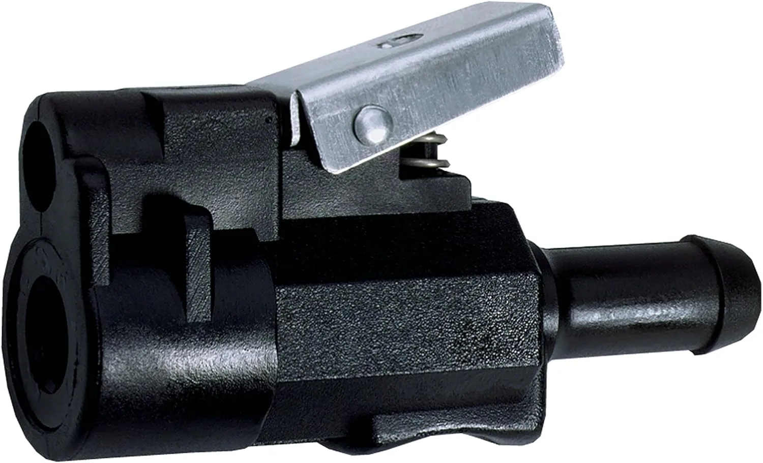 Attwood (8890LP6) Mercury Fuel Tank Quick-Connect Hose Fitting (3/8" Barb)