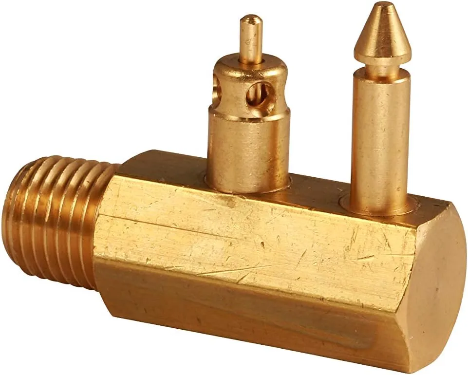 Attwood 8897-6 Brass Quick-Connect Tank Fitting 1/4-Inch NPT Male Thread for Yamaha One Size