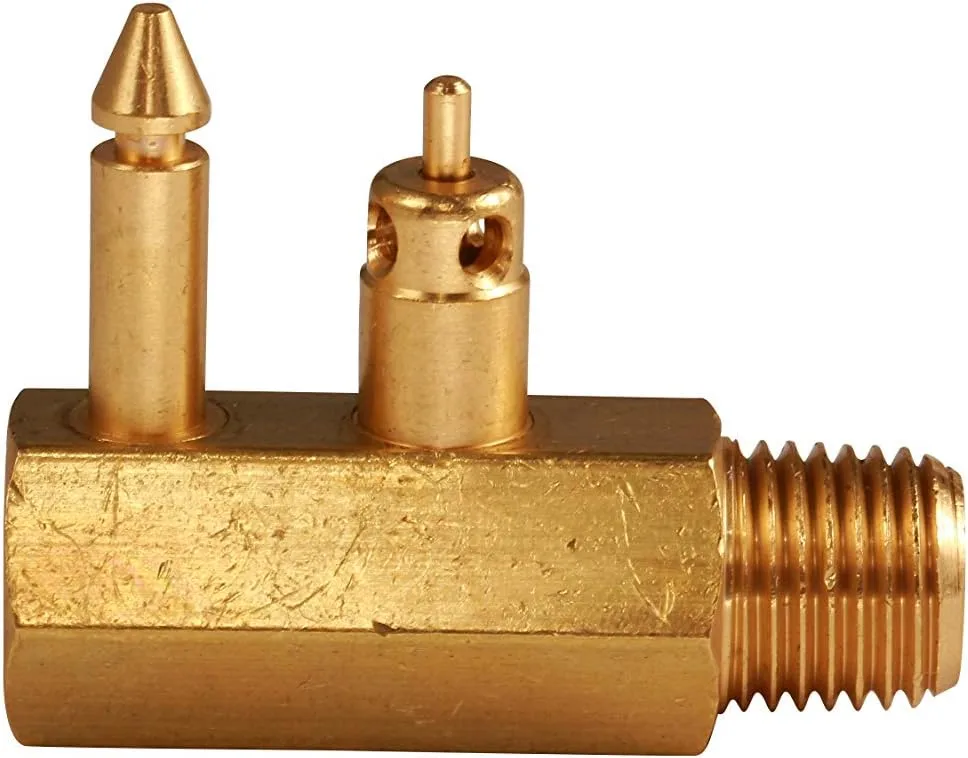 Attwood 8897-6 Brass Quick-Connect Tank Fitting 1/4-Inch NPT Male Thread for Yamaha One Size
