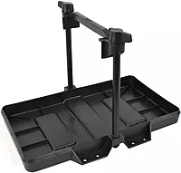 Attwood 9091-5 USCG-Approved 27 Series Adjustable Hold-Down Marine Boat Battery Tray, Black One Size