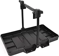 Attwood 9091-5 USCG-Approved 27 Series Adjustable Hold-Down Marine Boat Battery Tray, Black One Size