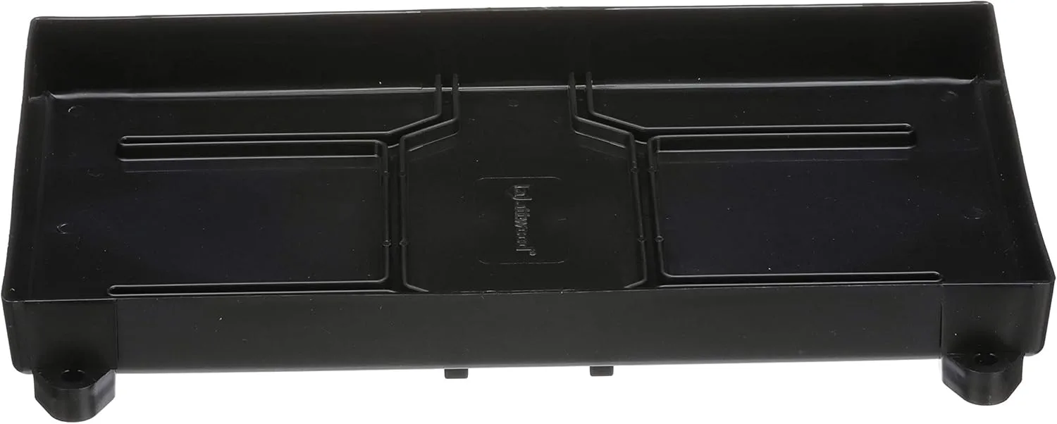 Attwood 9093-5 Battery Tray With Strap, 27/27M Series Battery, 12 3/8-Inches L x 7 1/8-Inches W, For Up to 10 1/2 Inches Tall
