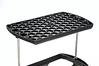 Attwood 9096-5 USCG-Approved 24 Series Heavy Duty Adjustable Hold-Down Marine Boat Battery Tray, Black One Size