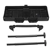 Attwood 9098-5 Heavy-Duty Adjustable Battery Tray, Adjustable to 9.5 Inches Tall, for 27 Series Batteries, Black Plastic