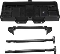 Attwood 9098-5 Heavy-Duty Adjustable Battery Tray, Adjustable to 9.5 Inches Tall, for 27 Series Batteries, Black Plastic