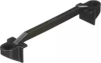 Attwood 9098-5 Heavy-Duty Adjustable Battery Tray, Adjustable to 9.5 Inches Tall, for 27 Series Batteries, Black Plastic