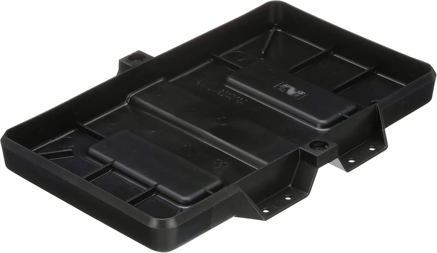 Attwood 9098-5 Heavy-Duty Adjustable Battery Tray, Adjustable to 9.5 Inches Tall, for 27 Series Batteries, Black Plastic