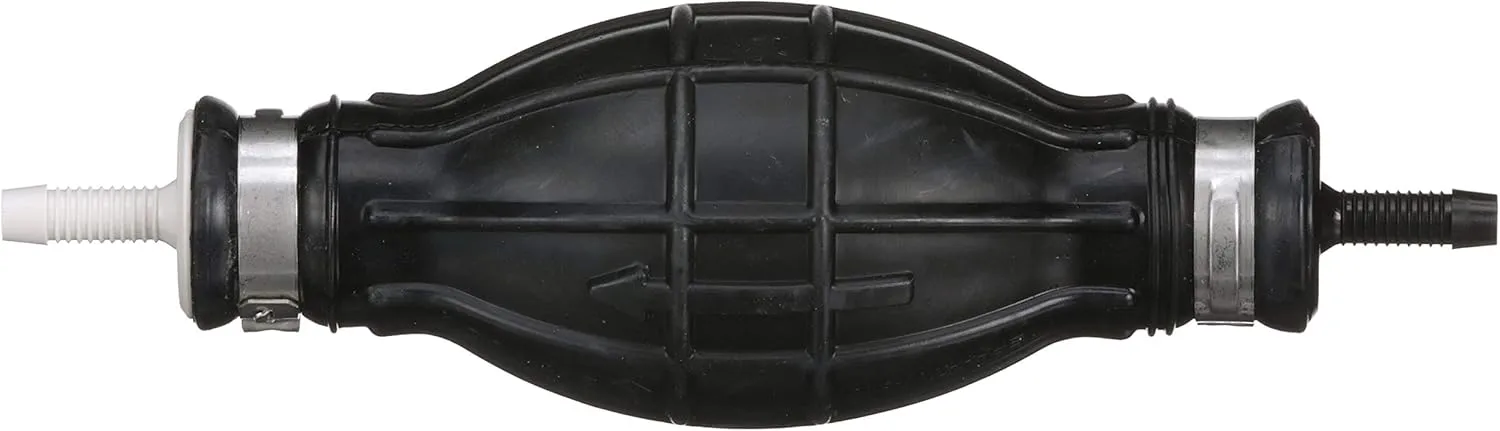 attwood 93014LP7 Primer Bulb, For Use With ¼-Inch Interior Diameter Hose, 3-Layer Construction, Engineered Hose Barbs