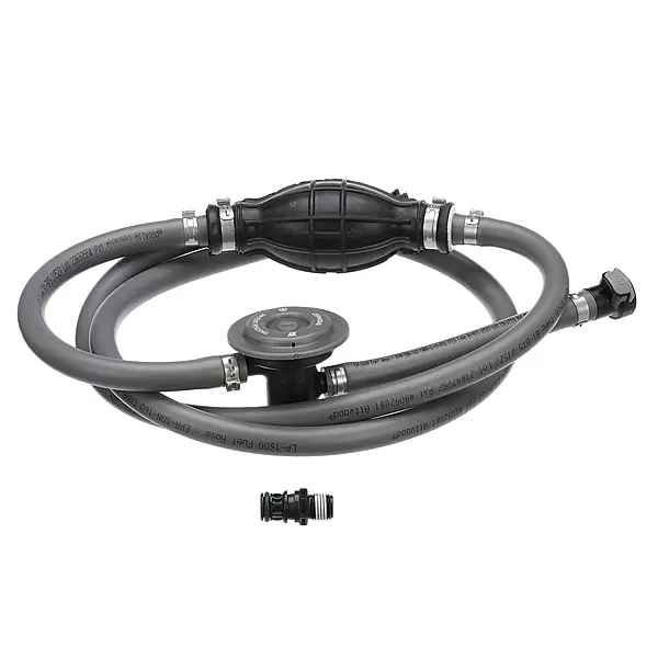Attwood 93806MUSD7 Mercury Fuel Line Kit, 6 Feet Long, 3/8-Inch Diameter, Multi-Layer Low-Permeation Primer Bulb