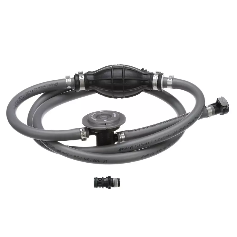 Attwood 93806MUSD7 Mercury Fuel Line Kit, 6 Feet Long, 3/8-Inch Diameter, Multi-Layer Low-Permeation Primer Bulb