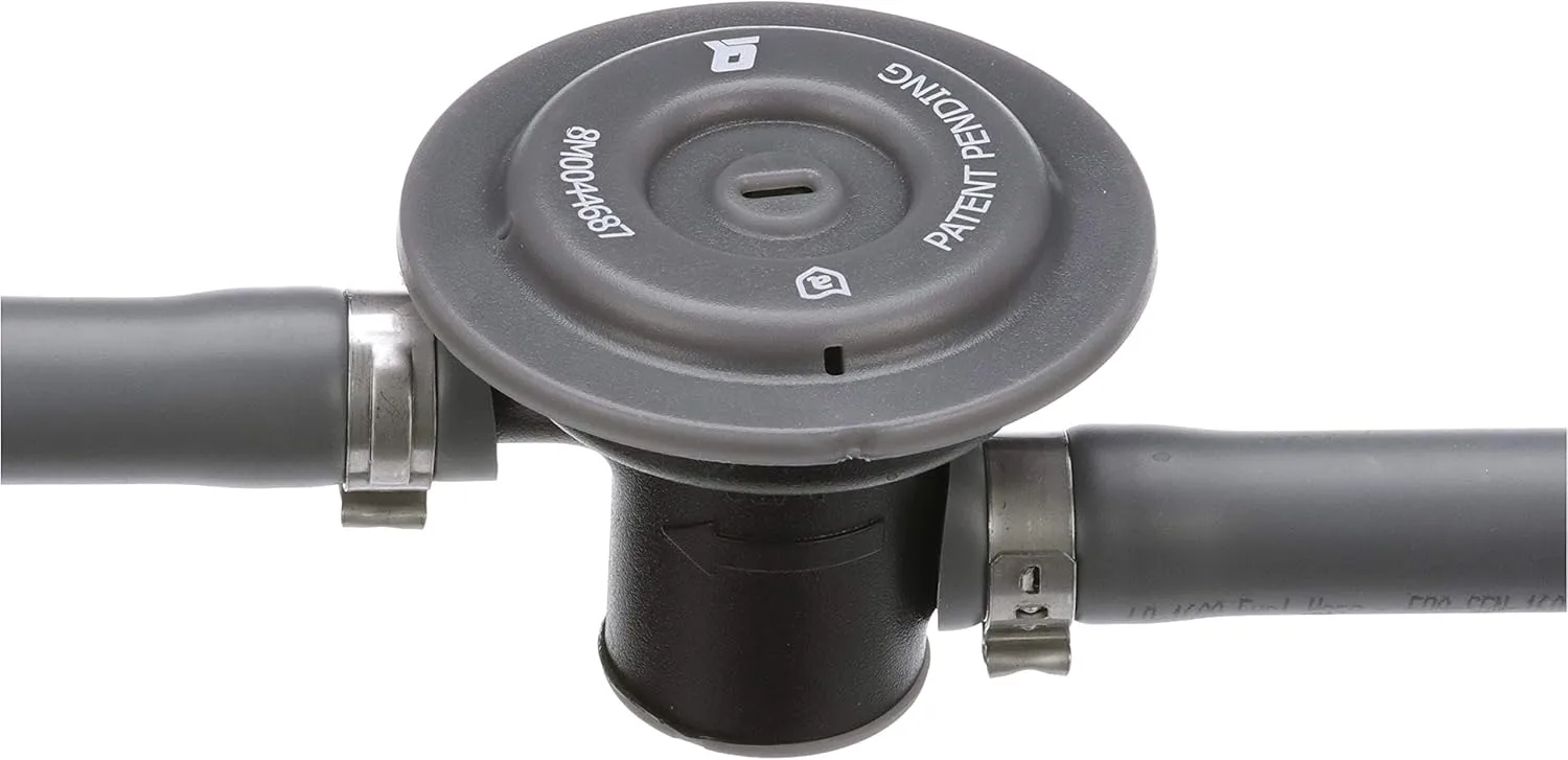 Attwood (93806UUSD7) 3/8" x 6' Fuel Line Kit with Fuel Demand Valve