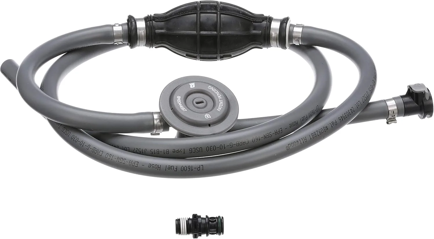Attwood (93806UUSD7) 3/8" x 6' Fuel Line Kit with Fuel Demand Valve