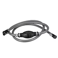 attwood 93806YLP7 Fuel Line Kit — for Yamaha Engines, 6 Feet Long, 3/8-In. Diameter, with Hose Fittings, Black One Size