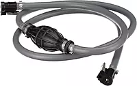 attwood 93806YLP7 Fuel Line Kit — for Yamaha Engines, 6 Feet Long, 3/8-In. Diameter, with Hose Fittings, Black One Size