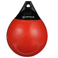 Attwood 9350-4 Anchor Buoy, 9 Inches Long, Heavy-Duty Marine-Grade Vinyl, Built-In UV Inhibitors, MicroGuard® Mold Protection