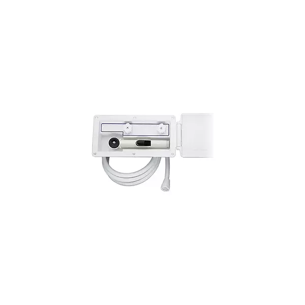 Attwood 4131-4 Aft-Deck Hot and Cold Freshwater Exterior Boat Shower Box Kit