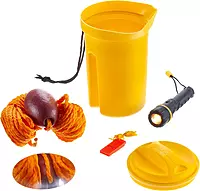 attwood Bailer Safety Kit - Flashlight Whistle Bailer & Line Bailer Safety Kit 11830-2 - Flashlight Whistle Bailer & Line