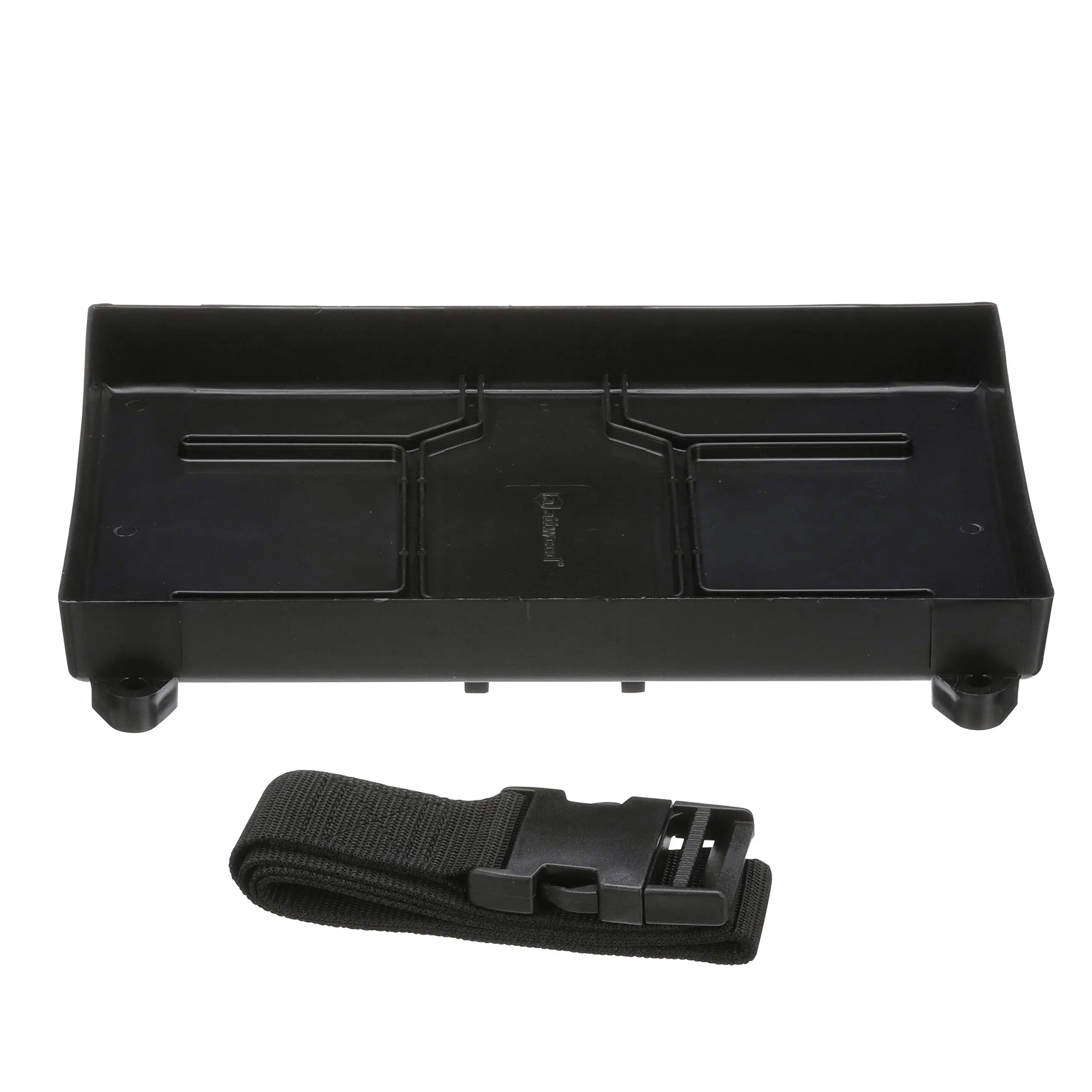 Attwood 9092-5 Battery Tray with Strap, 24/24M Series Battery, 7-Inches L x 11-Inches W