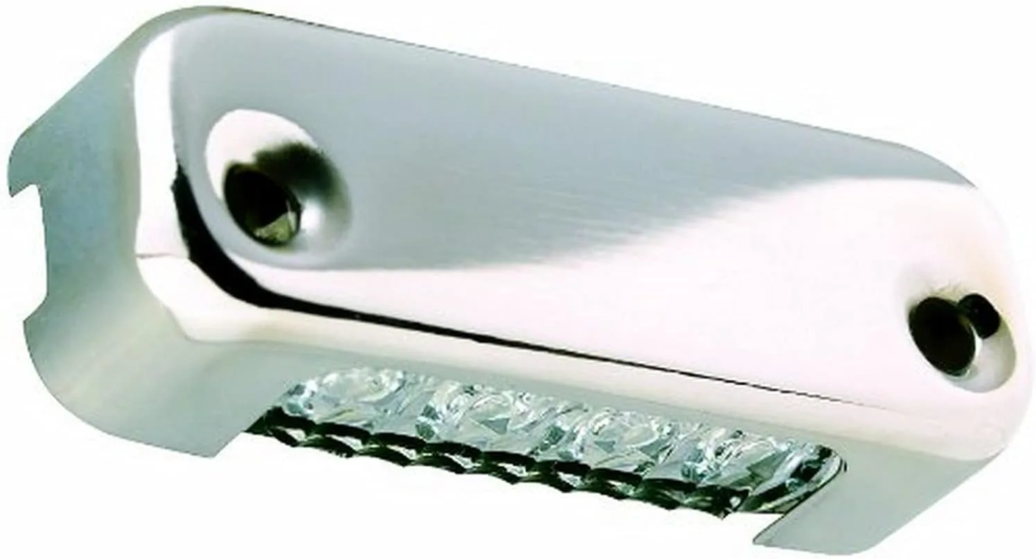 Attwood Blue LED Micro Light w/Stainless Steel Bezel & Vertical Mount