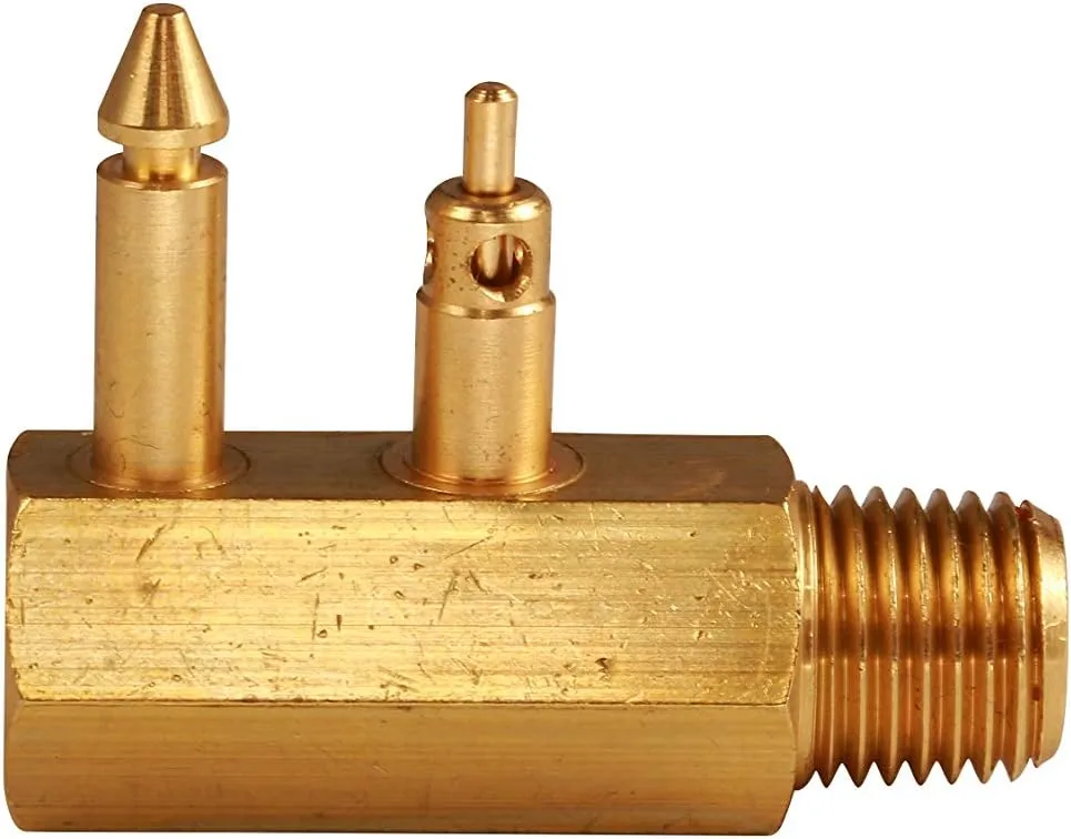 Attwood 8883-6 Brass Quick-Connect Tank Fitting - 1/4" NPT (Johnson/Evinrude/OMC)