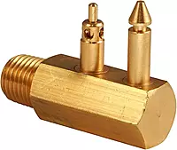 Attwood 8883-6 Brass Quick-Connect Tank Fitting - 1/4" NPT (Johnson/Evinrude/OMC)
