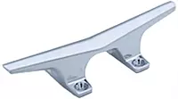 Attwood 6244-6 Chrome-Plated Zinc Cleats, 4 1/2 Inches Long, 1 1/16 Inches Tall, Comes with 4#8 Fasteners, Sold in Pairs