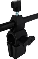 attwood 13066-7 Universal Adjustable Clamp-On Water Ski Rear View Boat Mirror, Black