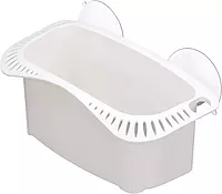 Attwood 11849-2 Cockpit Caddy, Holds Fishing Gear and Personal Items, Slots for Over 22 Lures, White Plastic