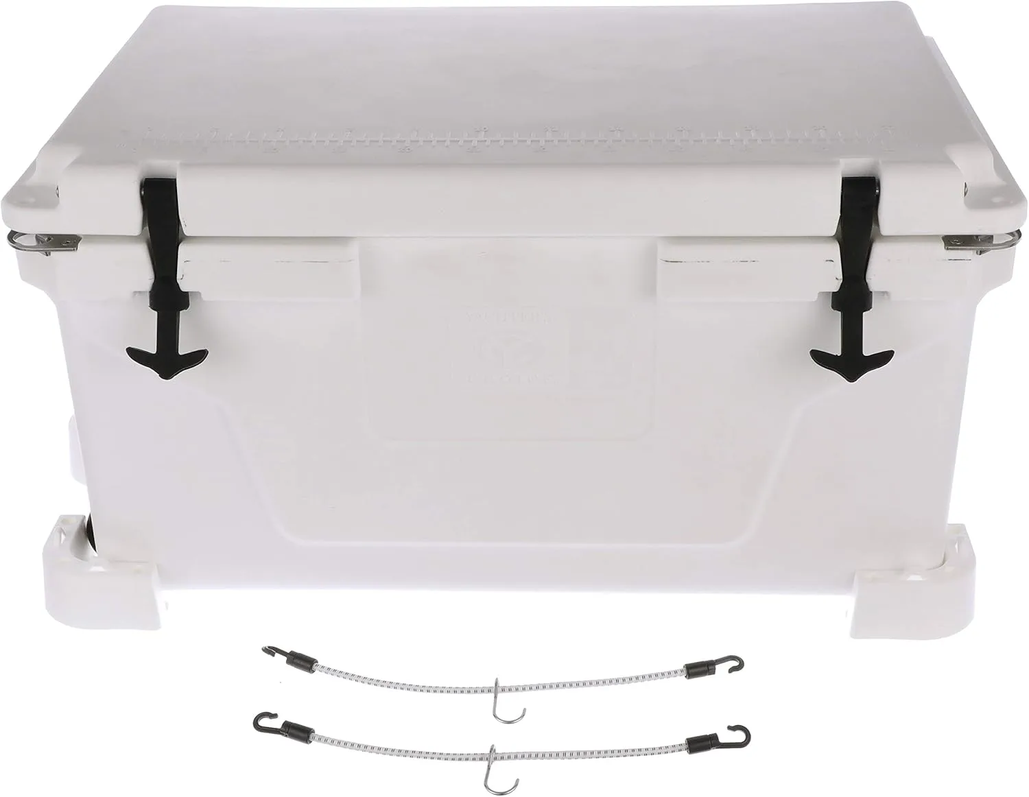 Attwood 14137-7 Cooler Mounting Kit, 4 Corner Pieces, 2 Quick-Connect Stretch Straps, Corrosion-Resistant