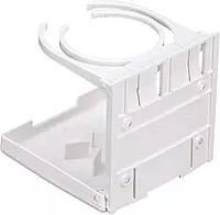 Attwood Fold-Up Drink Holder - Dual Ring - White
